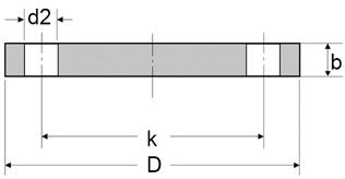 DIN 2725 PN10 Flanges Dimensions DIN 2725 PN10 Flanges Dimensions