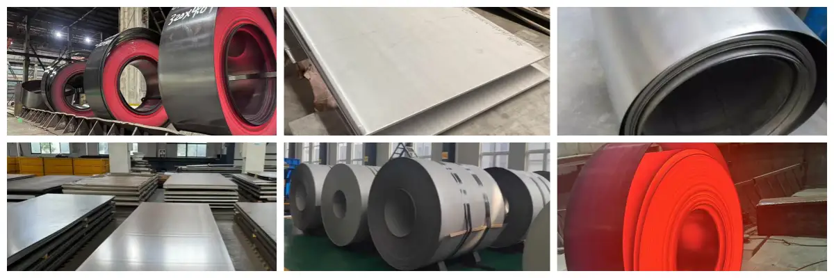Factory-processed and forged 316L stainless steel plate and coil (in stock) Factory-processed and forged 316L stainless steel plate and coil (in stock)