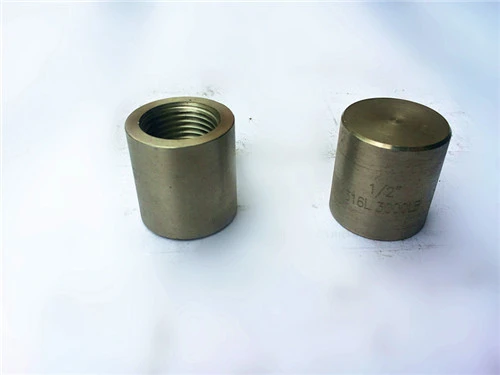Tampa roscada ASTM A182 F304/F304L/F316L/F317