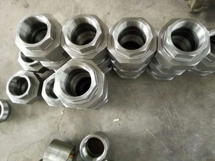 Liga  625  Inconel  625  Bocal roscado forjado com soquete Inserção de união com mandril