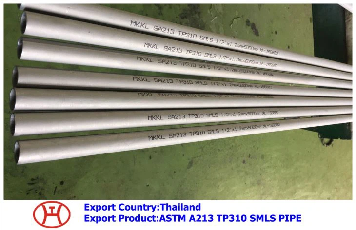 TUBO ASTM A213 TP310 SMLS