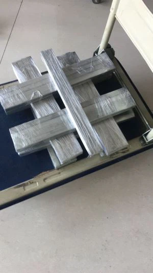 Folha ASTM 240 321 com espessura de 5 mm