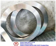 Anel forjado ASTM A182 F316Ti