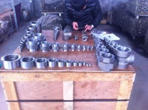 UNS N06625 2.. 4856  Bujão roscado forjado, inserção de união de mandril, bocal