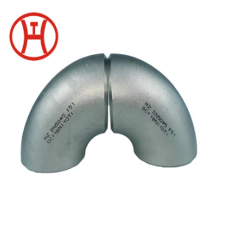 Sanitary Food Grade Stainless Steel Material SS304 WP316 WP316L WP347 Bend Pipe Fitting Elbow