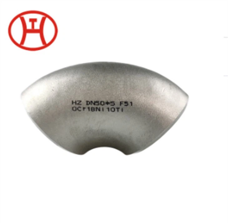 Sanitary Food Grade Stainless Steel Material SS304 WP316 WP316L WP347 Bend Pipe Fitting Elbow